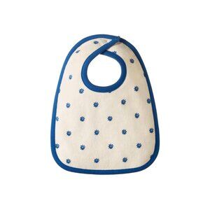 Reversible Bib Daisy Daze Blue Print
